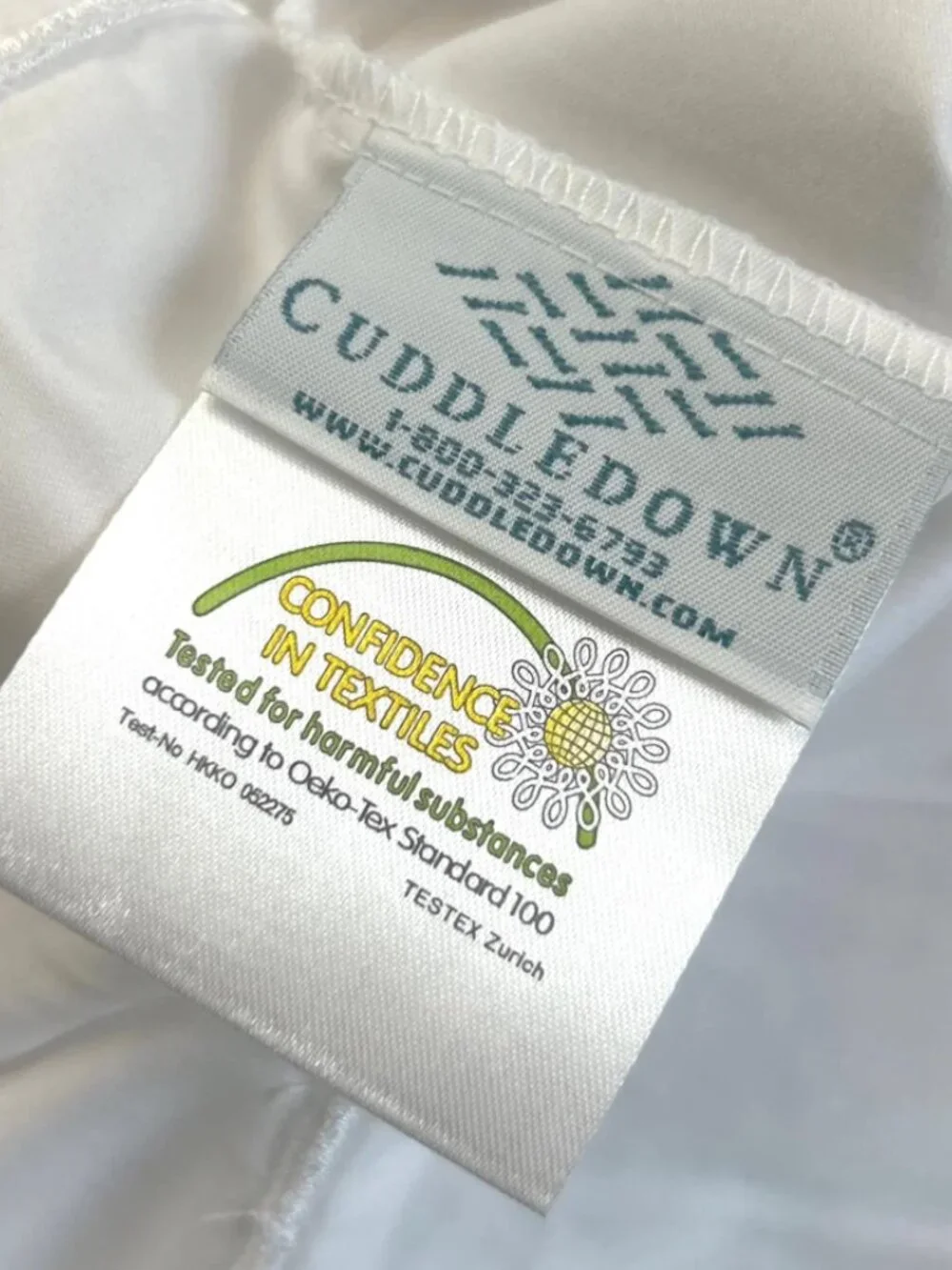 vintage Cuddledown queen sheetset: embroidered green butterflies